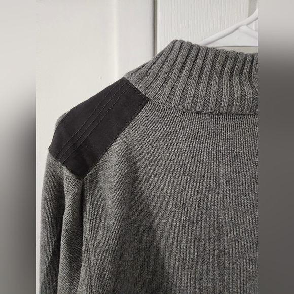 Apt. 9 Gray Zip-Up Jacket with Pockets, Size S - Picture 2 of 7